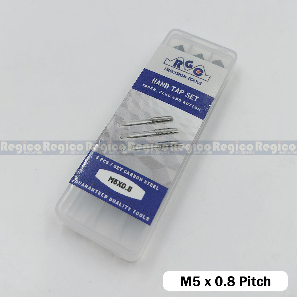 RGC Metric Carbon Steel Threaded Hand Tap Tapping Tool