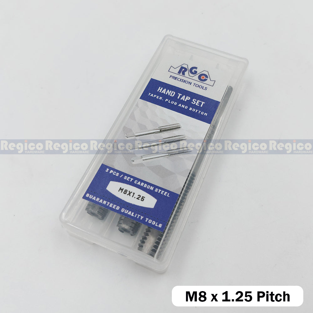 RGC Metric Carbon Steel Threaded Hand Tap Tapping Tool