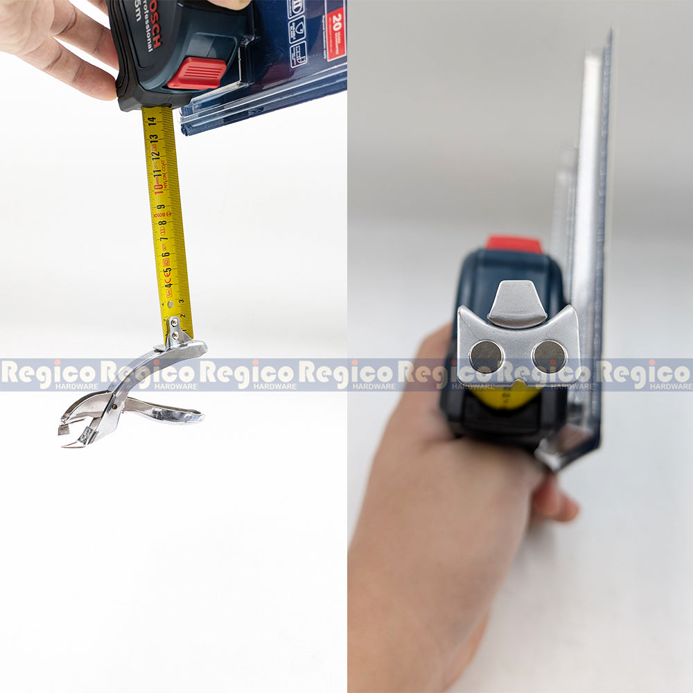 Bosch 5m Tape Measure with Magnetic Hook Bosch Hand Tools