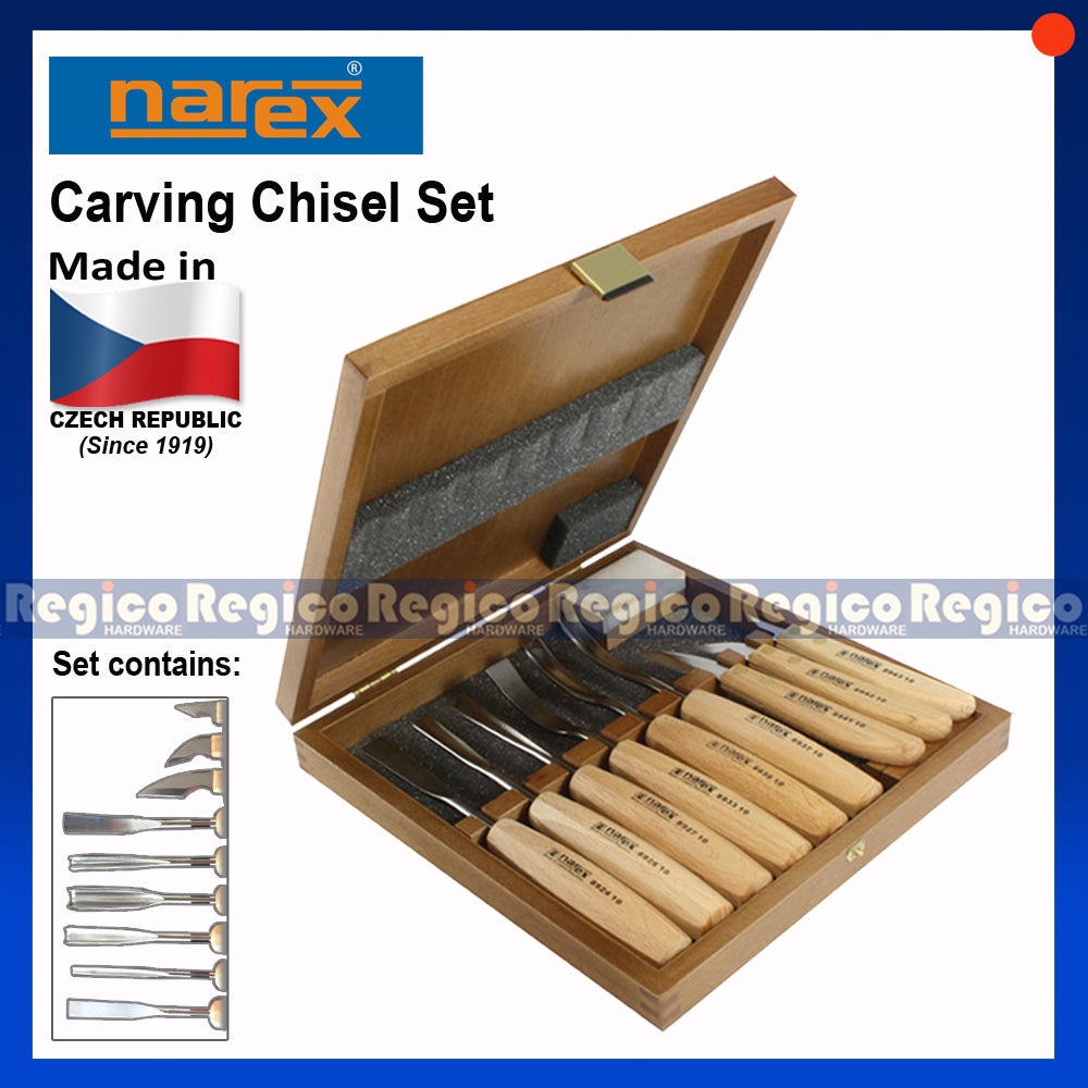 Narex Carving Chisel Set (#8948)