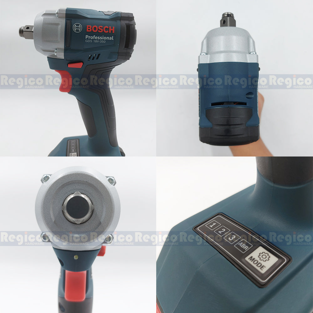 Bosch GDS 18v-350 85nm 200nm 350nm Impact Wrench Driver Bosch Cordless