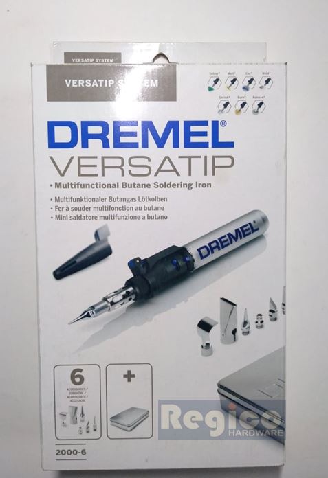DREMEL VERSATIP #2000 Multipurpose Butane Soldering Iron with aluminum case Dremel Tools