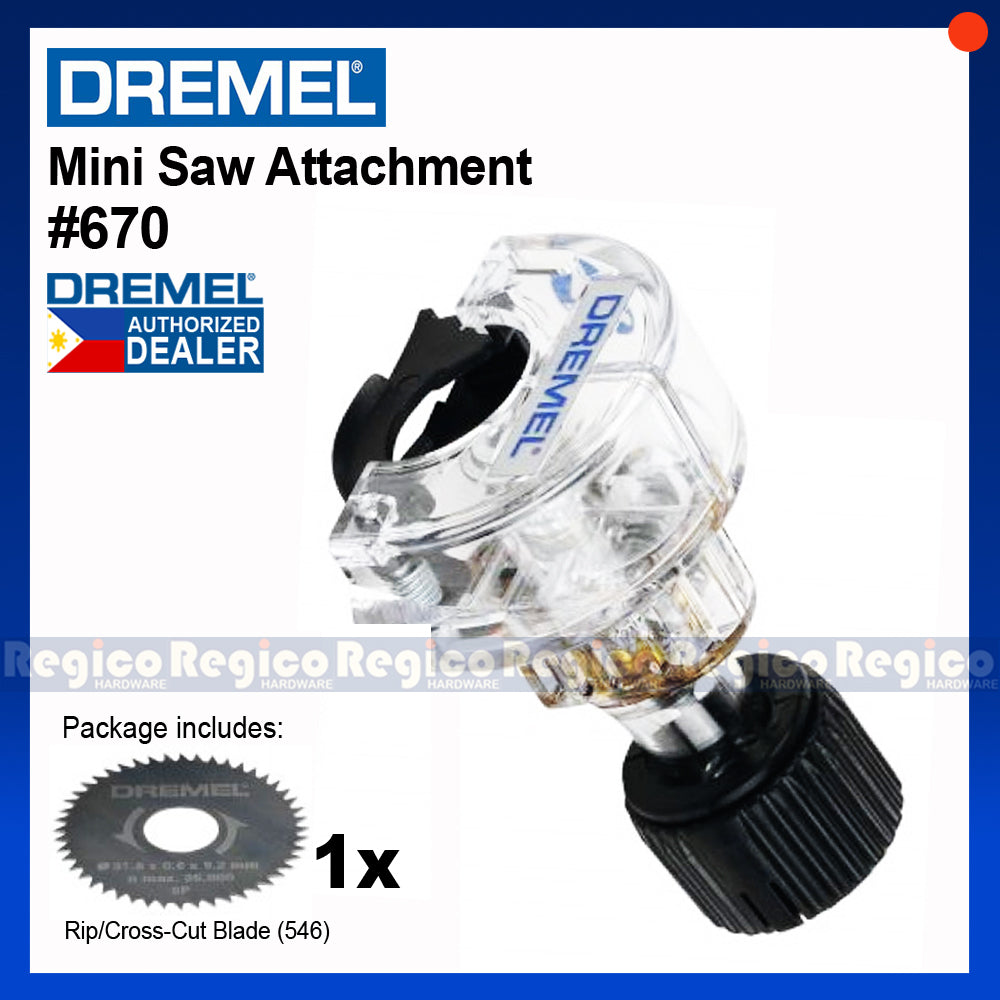 DREMEL #670 Mini Saw Dremel Attachments