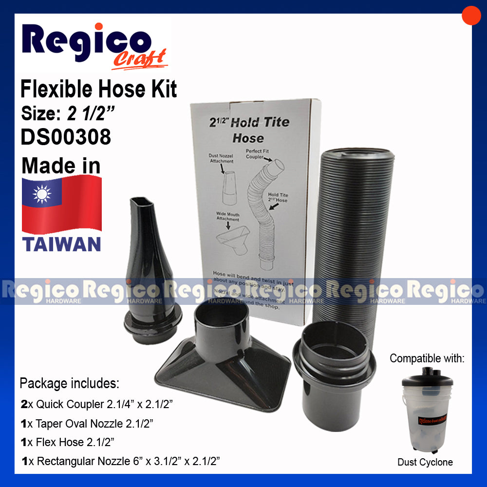REGICOCRAFT 2.1/2" Flexible Hose Kit #00308
