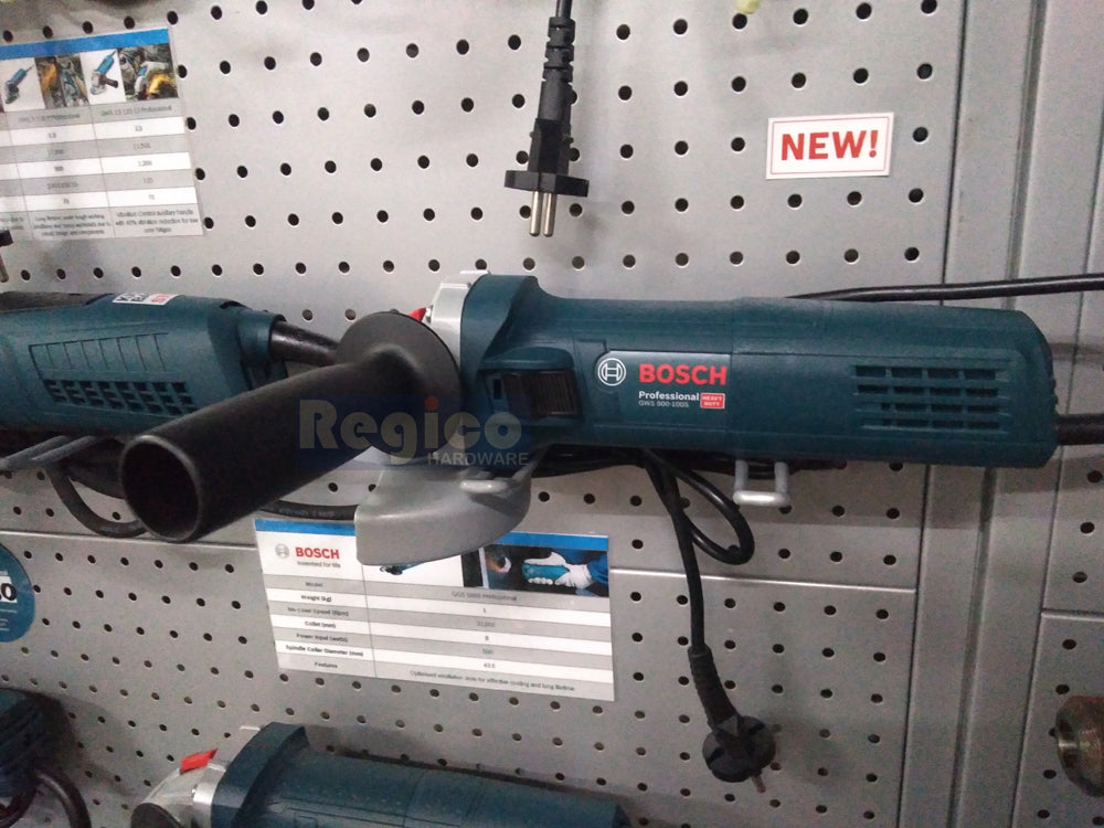 BOSCH GWS 900-100S 100mm 4" 900w Angle Grinder with Back Switch Bosch Blue Line
