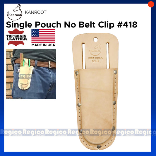 Kanroot Made in USA Top Grain Leather Tool Pouch