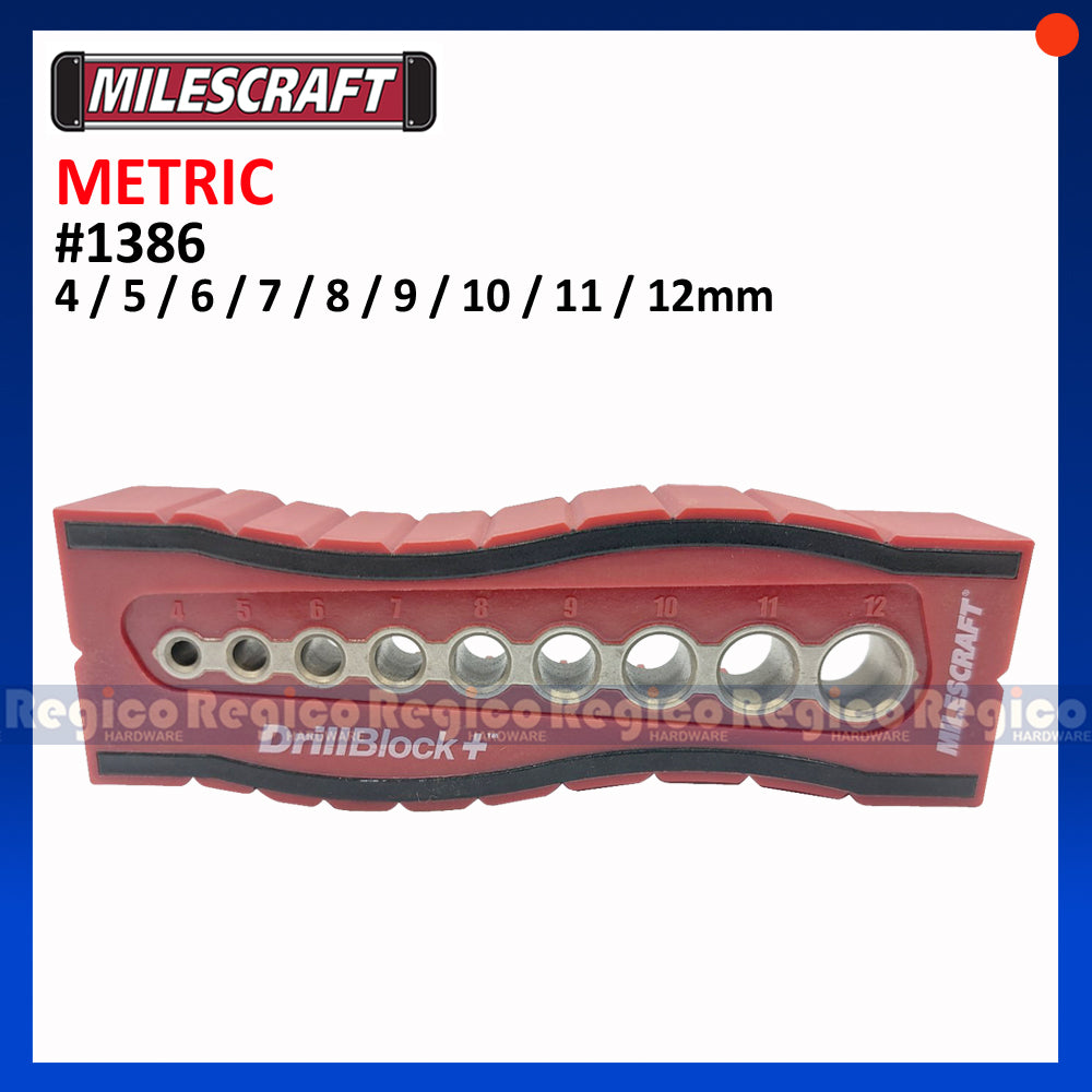 Milescraft Drill Block Woodworking Jig Accessory