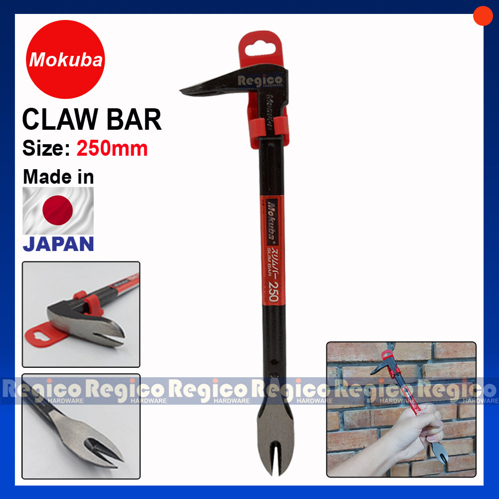 MOKUBA Japanese Claw Bar Prying Bar Crowbar