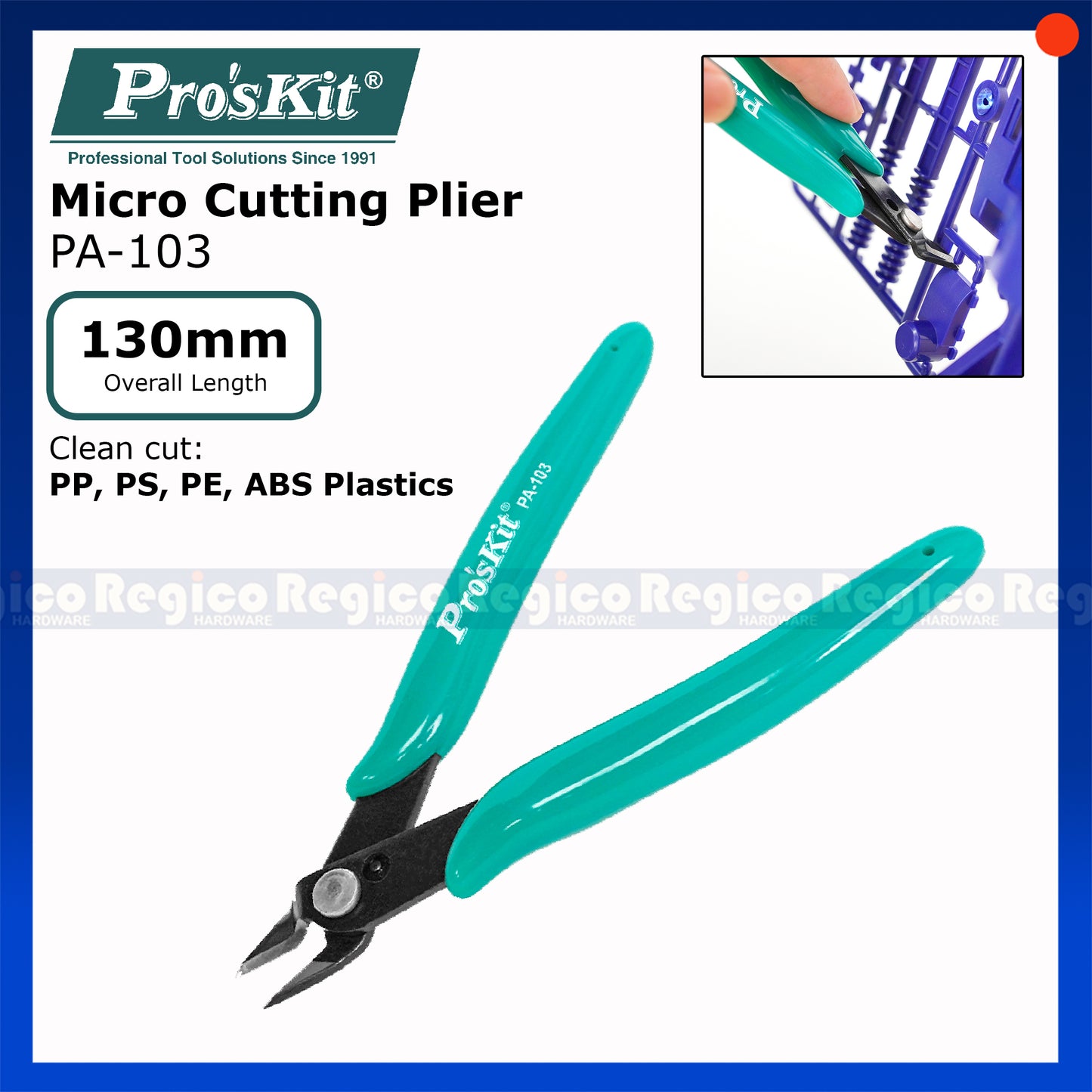 Proskit 5in Mini Micro Cutter Electronics Plier PA-103
