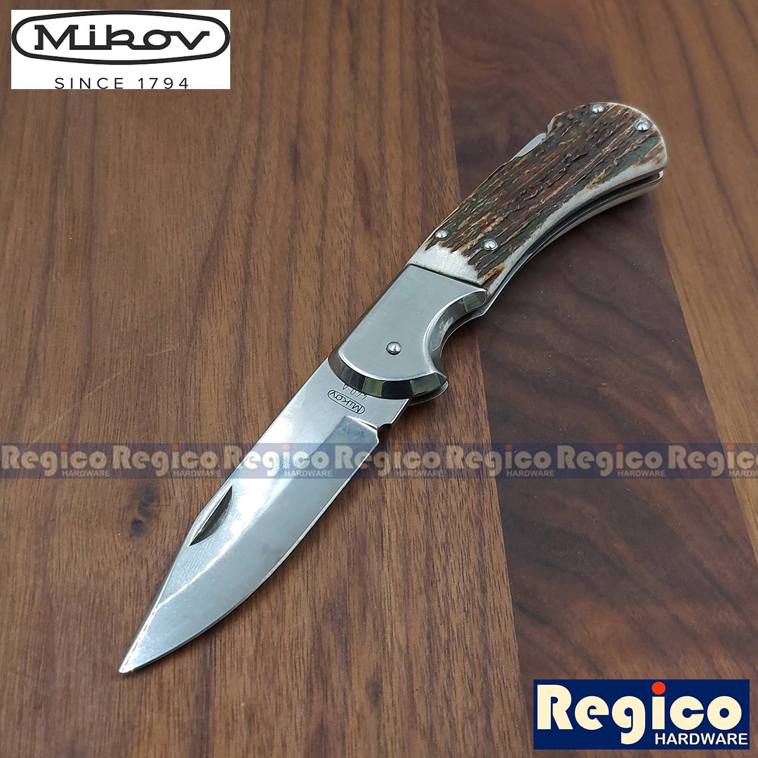 Mikov Genuine Antler Folding Pocket EDC Gardening Tool 220-XP-1KP