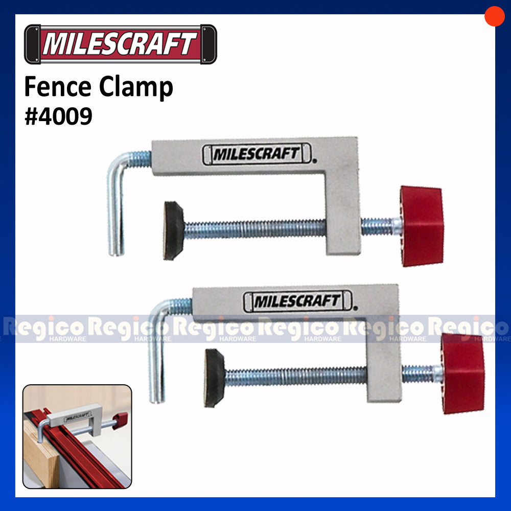 Milescraft Fence Clamp & Clamp Square Combo Kit #7350 #4009