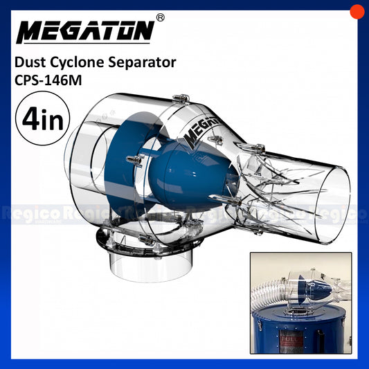 Megaton Dust Cyclone Collector Separator Vacuum Adapter CPS-146M
