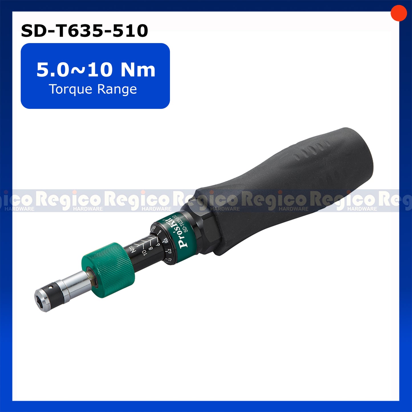 Proskit One Fourth Hex Adjustable Electrician Torque Screwdriver Screw SD-T635-16 SD-T635-0112 SD-T635-510