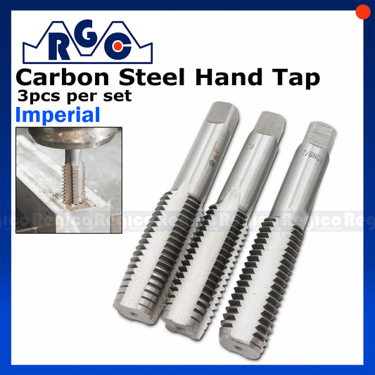 RGC Imperial Carbon Steel Threaded Hand Tap Tapping Tool