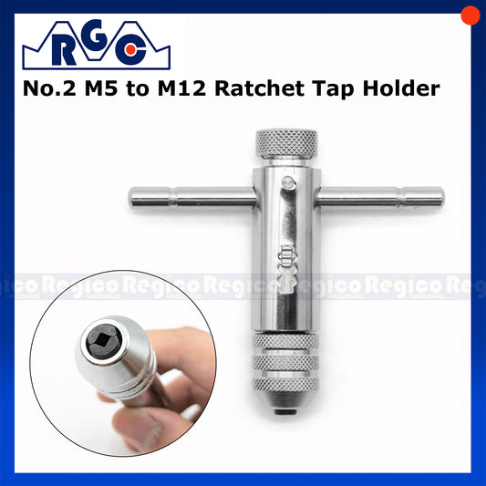 RGC M5 to M12 Ratchet Tap Holder