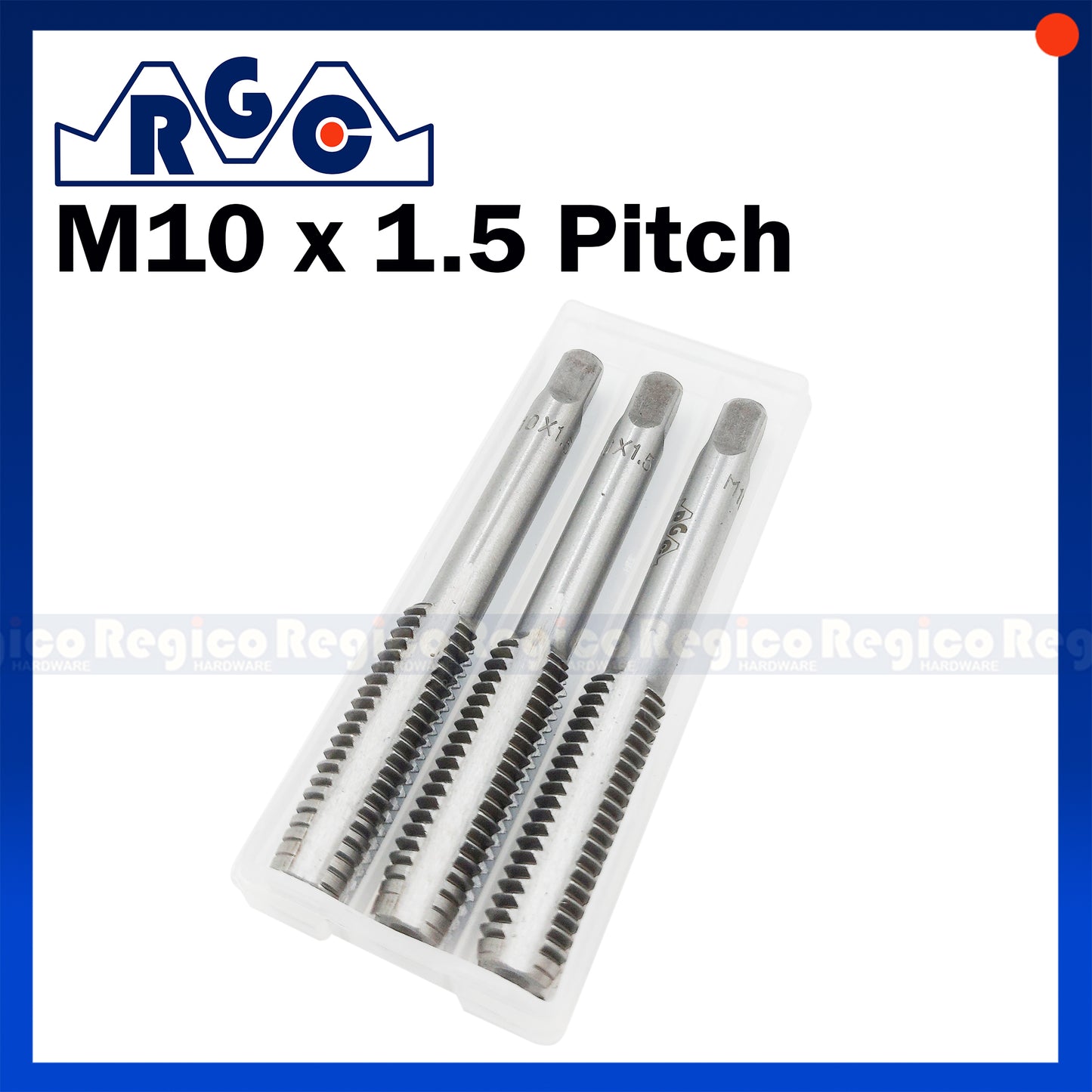 RGC Metric Carbon Steel Threaded Hand Tap Tapping Tool