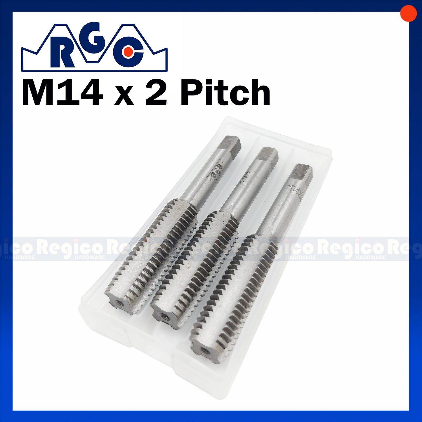 RGC Metric Carbon Steel Threaded Hand Tap Tapping Tool