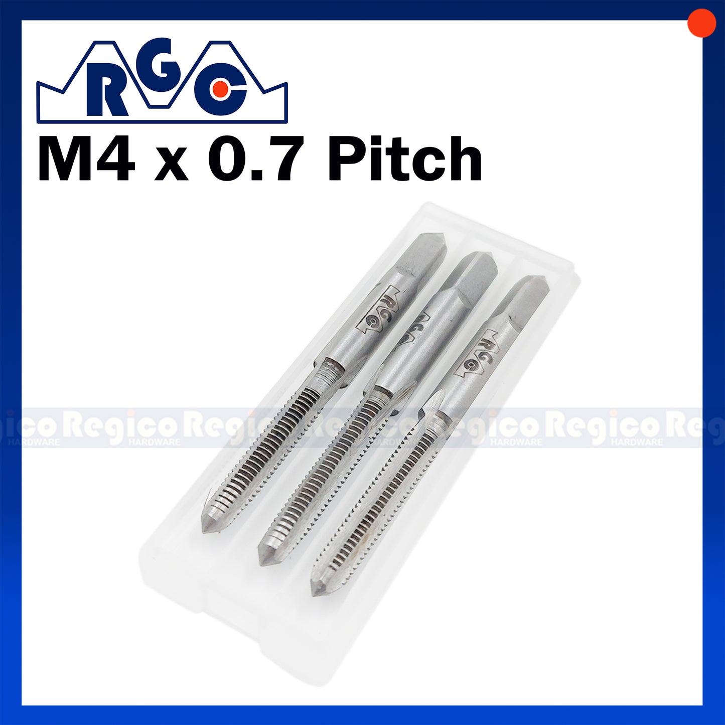 RGC Metric Carbon Steel Threaded Hand Tap Tapping Tool