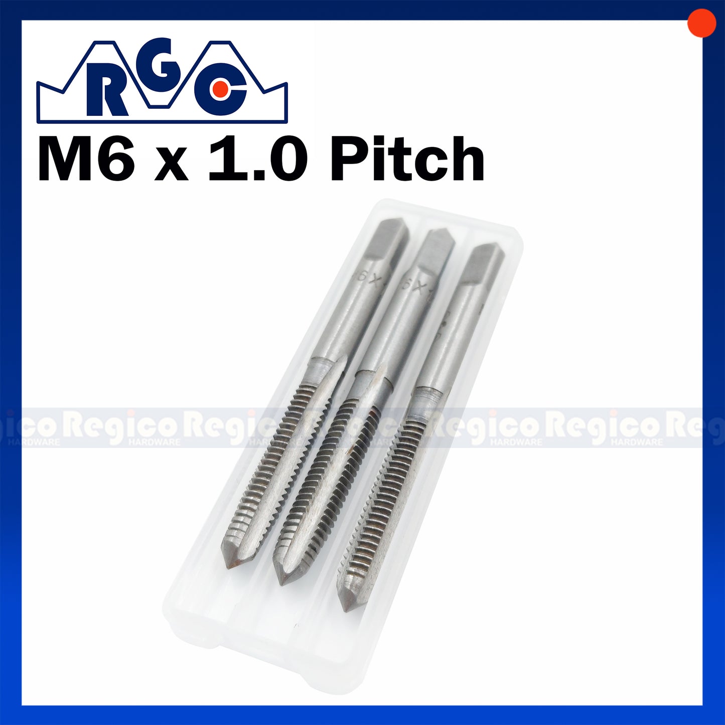 RGC Metric Carbon Steel Threaded Hand Tap Tapping Tool