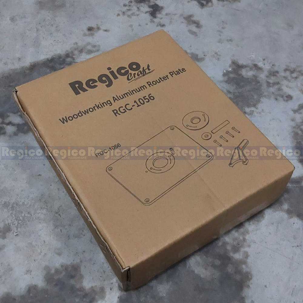 Regicocraft Aluminum Router Plate #RGC-1056 Router Table Set