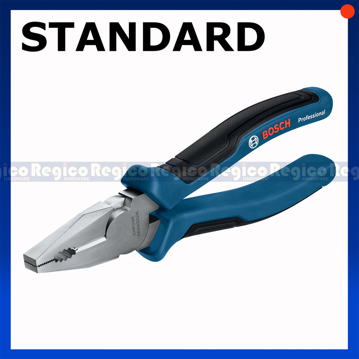 Bosch Standard & VDE Combination Plier 180mm Bosch Hand Tools 1600A02NE1 | 1600A01TH7