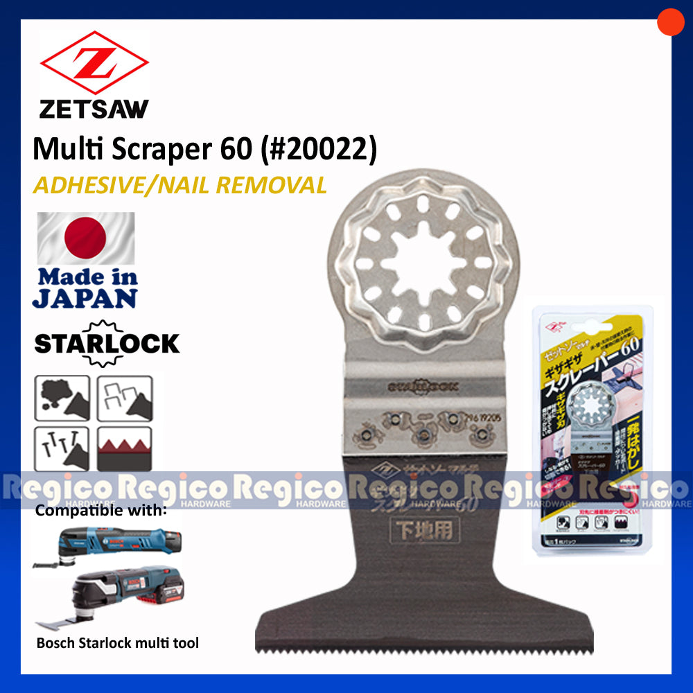 Zetsaw Starlock Oscillating Tool Multitool blade