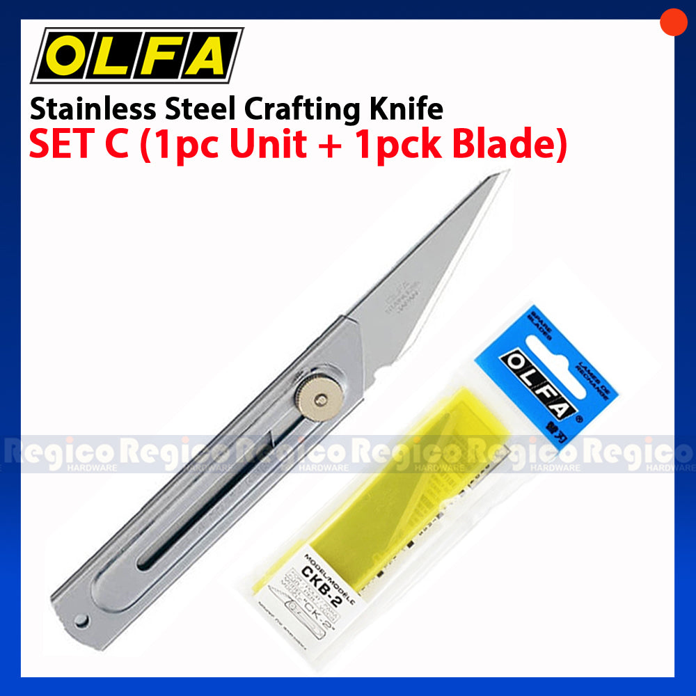 Olfa Stainless Steel Crafting Knife Ck-2/20 CKB-2