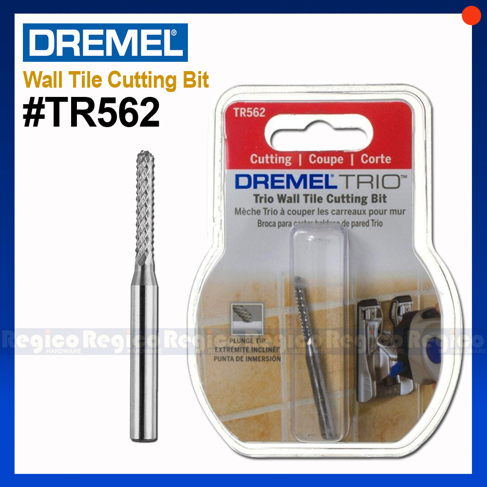 Dremel Trio Wall Tile Cutting Bit Set TR562 TR561 Dremel Accessories