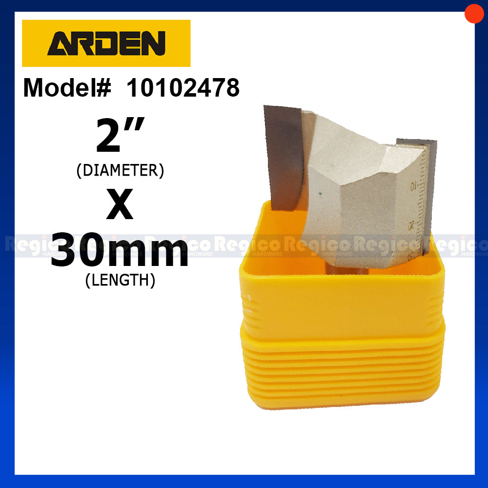 ARDEN 2 Flute 1/2 Shank Imperial Straight Router Bit #0102