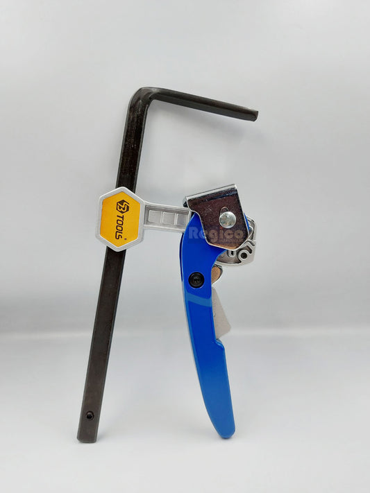 SB Tools 150mm Table Groove Clamp MFT Ratcheting Quick Release Ratcheting Woodworking Clamp