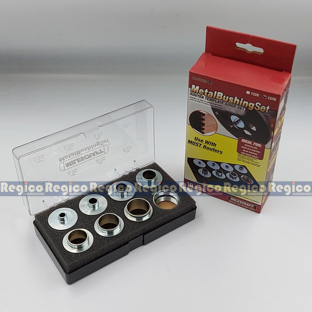 Milescraft 30.2mm Metal Bushing Set for Router Sub Base
