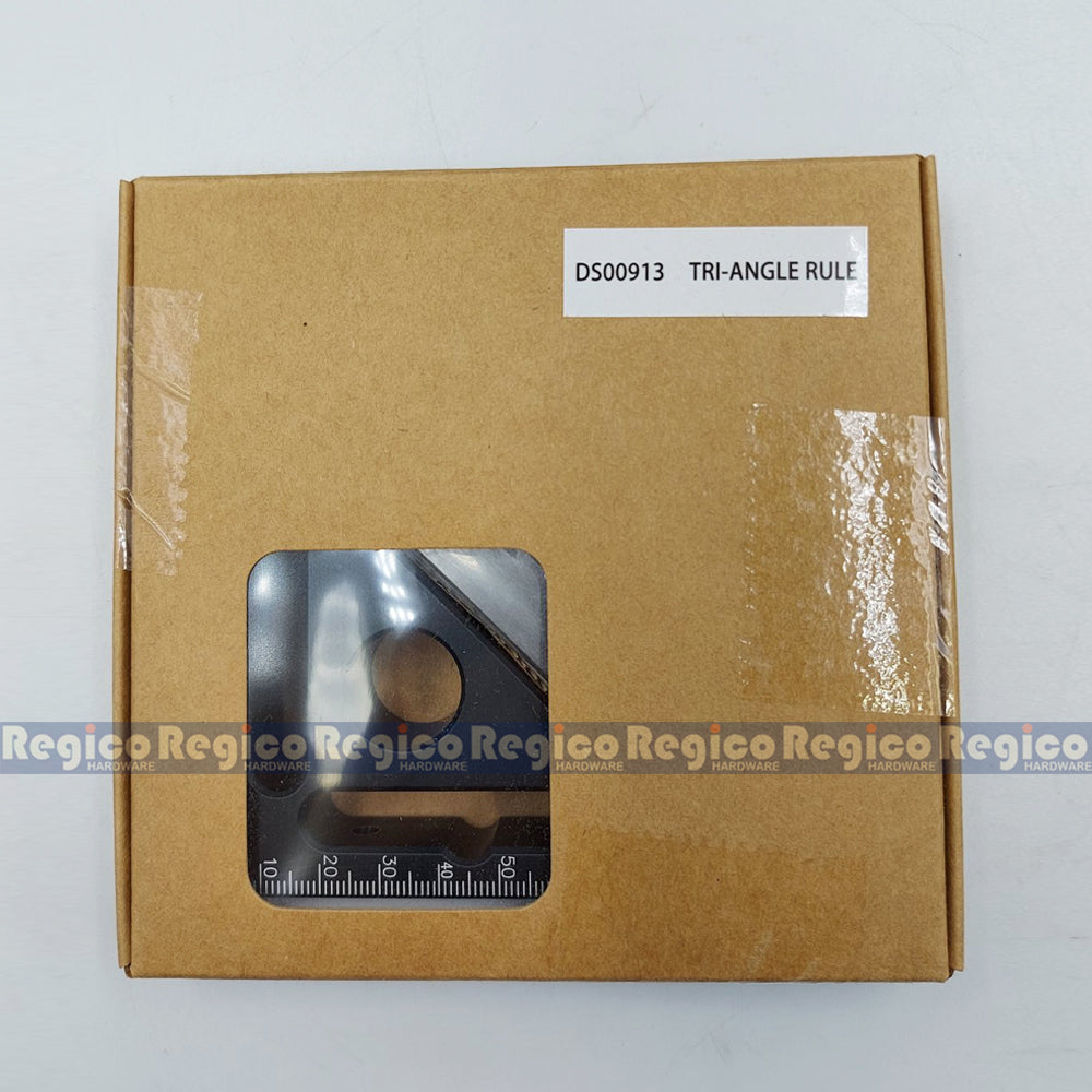 Regicocraft Aluminum Alloy Tri-Angle Rule with Magnet #00913