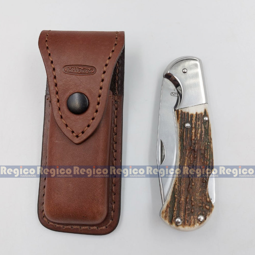 Mikov Genuine Antler Folding Pocket EDC Gardening Tool 220-XP-1KP