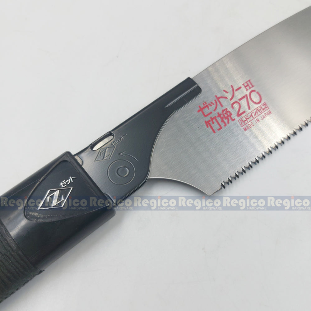 Zetsaw 270mm Bamboo H-270 Japanese Kataba Hand Saw