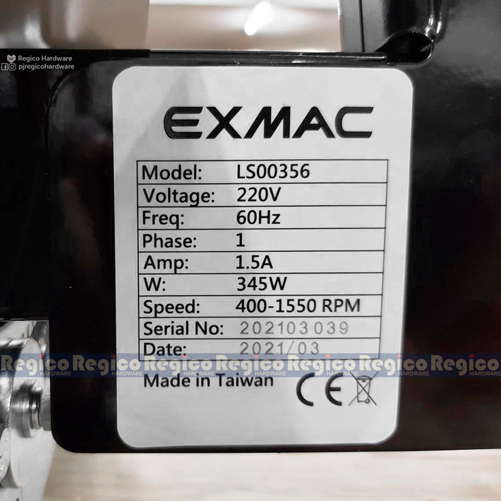 EXMAC 21" Variable Speed Scroll Saw LS00356