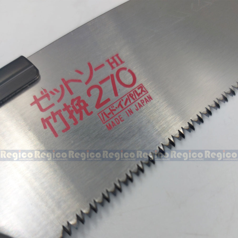 Zetsaw 270mm Bamboo H-270 Japanese Kataba Hand Saw