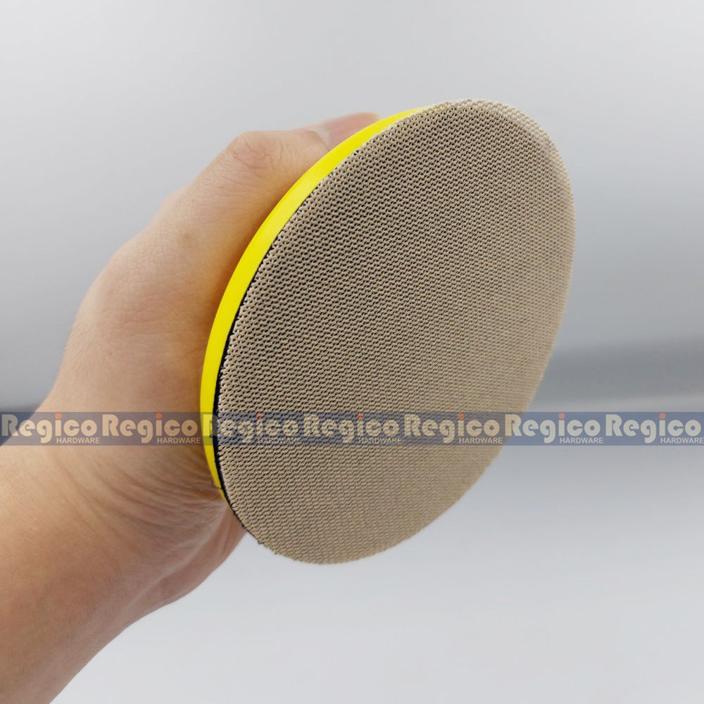 RegicoCraft 5" Velcro Hand Sanding Pad with 4pcs. Sianet Grit 150 Sanding Discs #169-01
