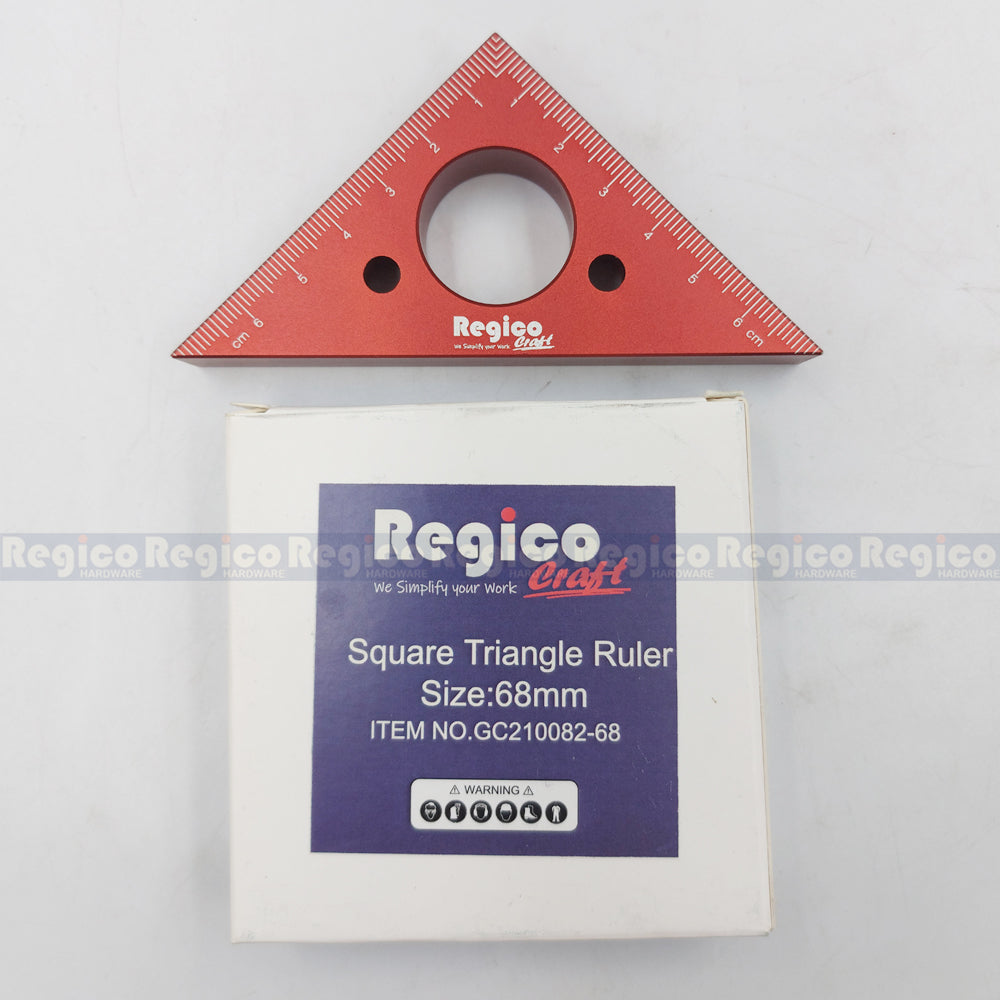 Regicocraft Square Triangle Ruler #10082