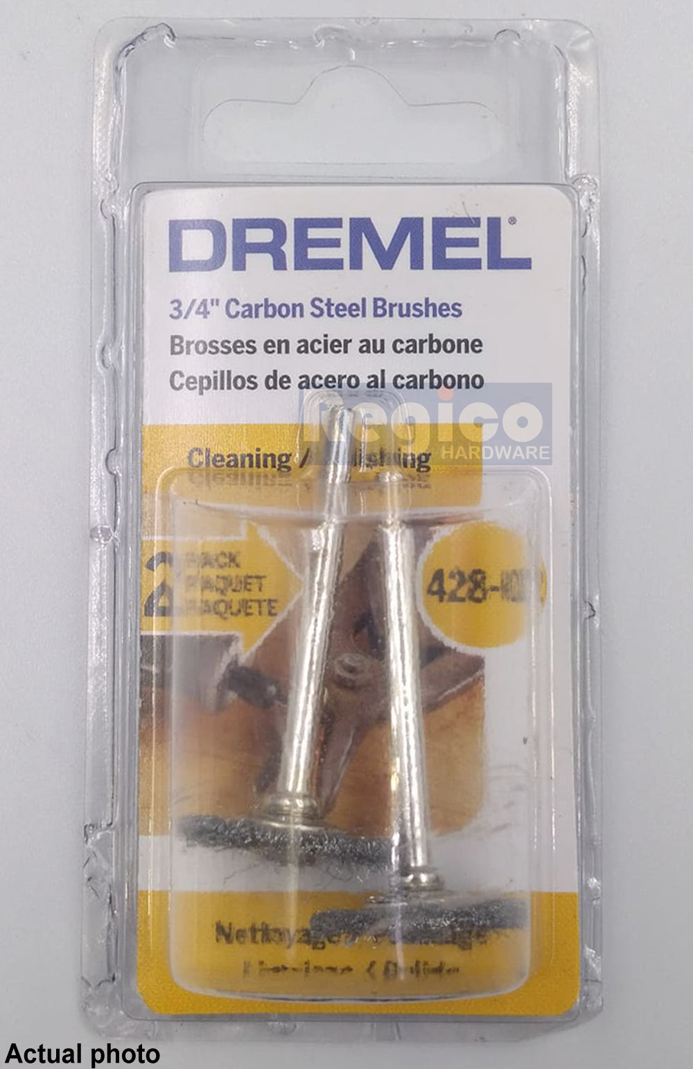 Dremel 3/4 Carbon Steel Brushes (428)