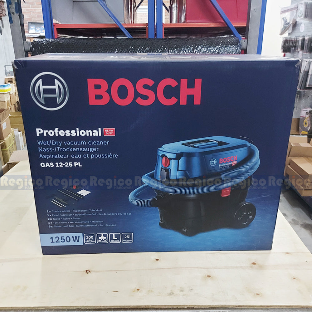 Bosch GAS 12-25 PL Wet/Dry Vacuum Cleaner Bosch Blue Line
