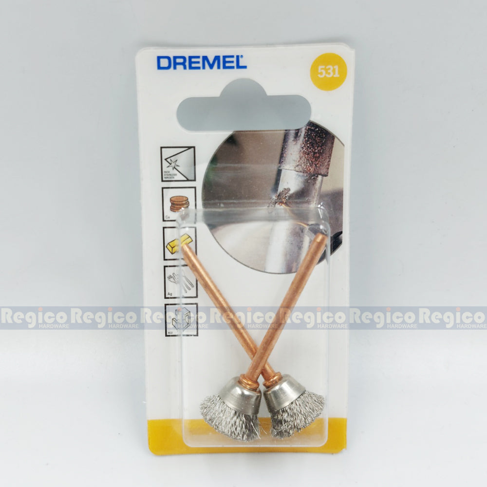 Dremel 13mm Stainless Steel Wire Cup Brush 531 Dremel Accessories