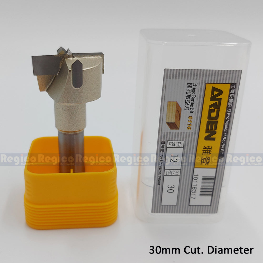 Arden 12mm Shank Forstner Drill Bit for Woodworking 20mm 25mm 30mm 35mm #0116