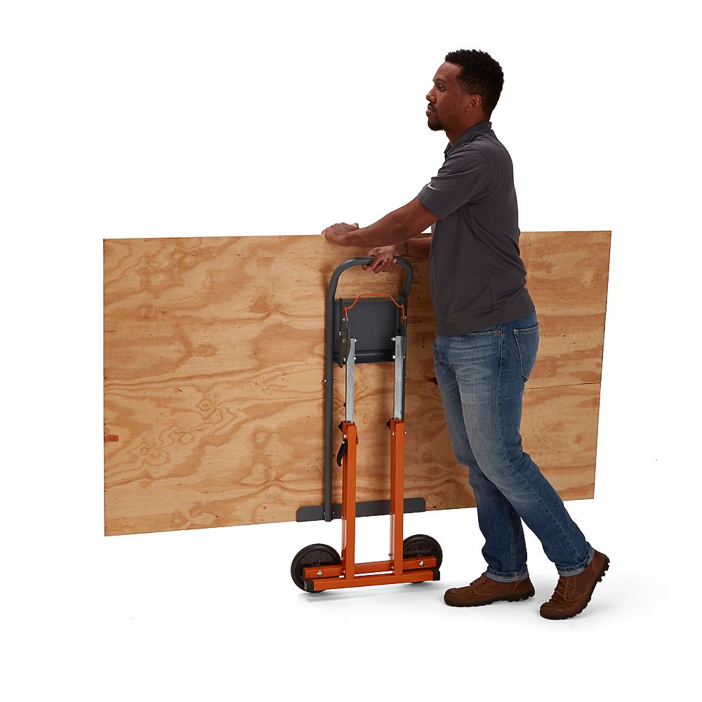 Bora 160kg Carrying Capacity Panel Carrier Saw Feed Stand with Wheels PM-1850