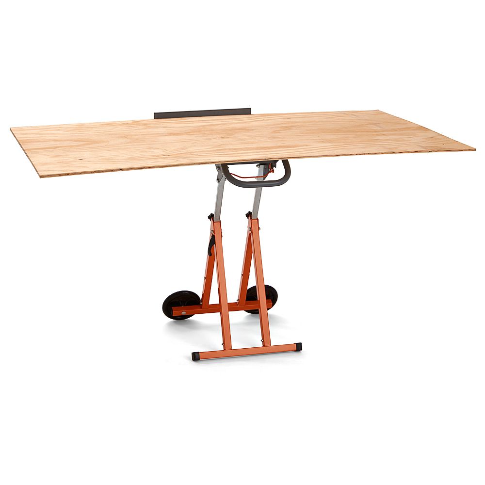 Bora 160kg Carrying Capacity Panel Carrier Saw Feed Stand with Wheels PM-1850