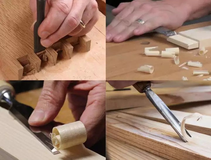 Narex Wood Turning Lathe Chisel Set HSS Line MINI (#859400)