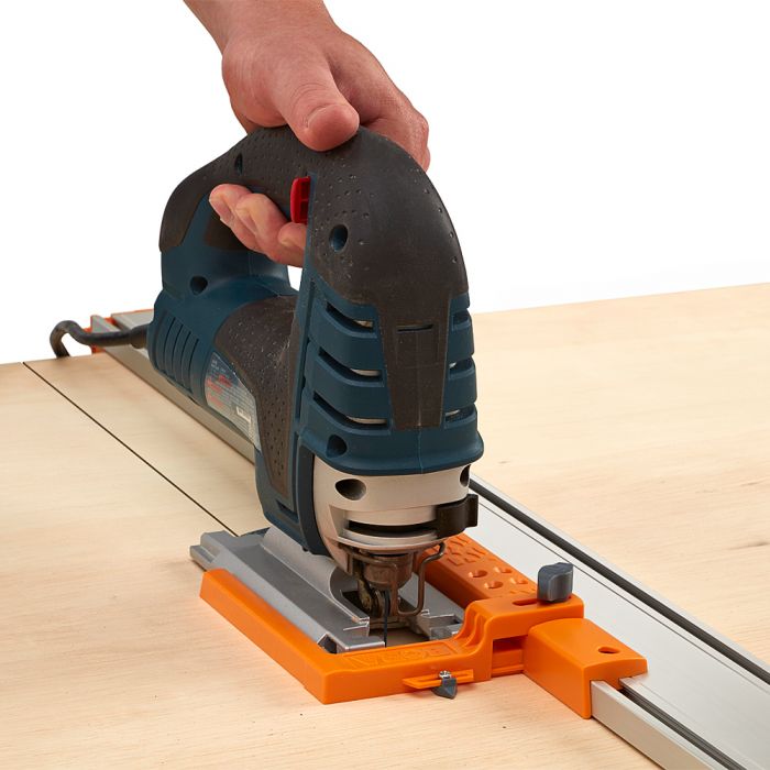 Bora Jigsaw Guide Sled for NGX / WTX Guide Rail Woodworking Track Saw Guide System 542009 (JIGSAW PLATE ONLY)