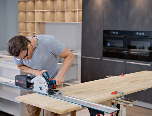 Bosch GKT 18v-52 GC 140mm Biturbo Brushless Cordless Plunge Saw Bosch Cordless
