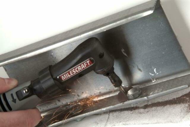 Milescraft Roto90 Roto 90 Right Angle Attachment for Rotary Tool like Dremel (1008)