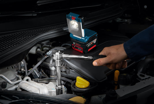 BOSCH VariLED Gli 18v Cordless Foldable Worklight UNIT ONLY Battery and Charger not Included Bosch Cordless