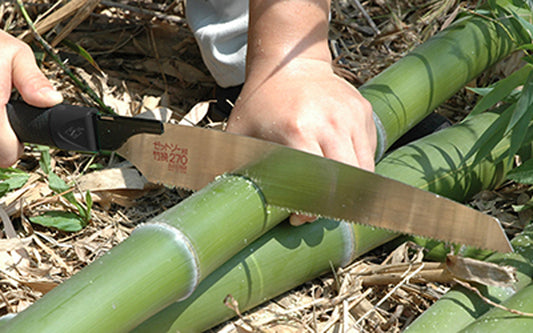 Zetsaw 270mm Bamboo H-270 Japanese Kataba Hand Saw